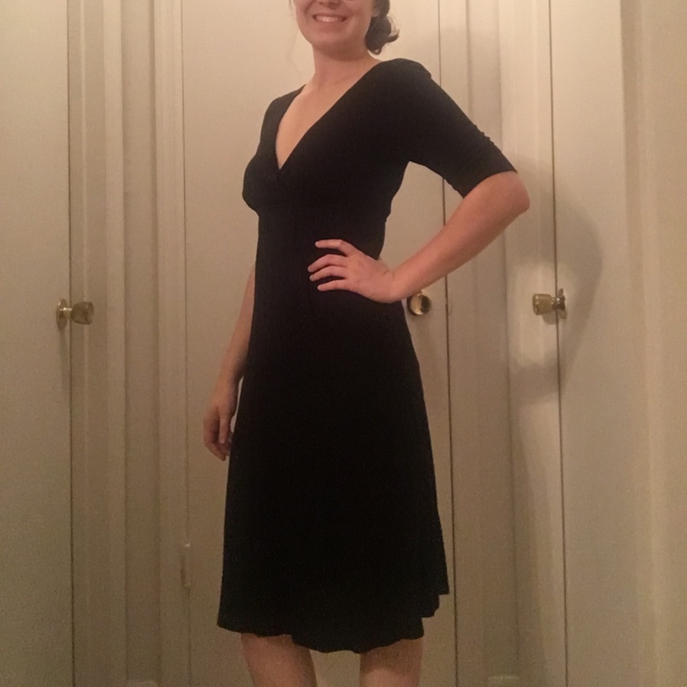 🔶 Timeless Black Dress